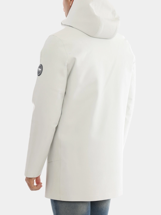 Erkaklar uchun Italiya qishki kurtka Giubbotto Uomo, suv o'tkazmaydigan mato, -20°C gacha