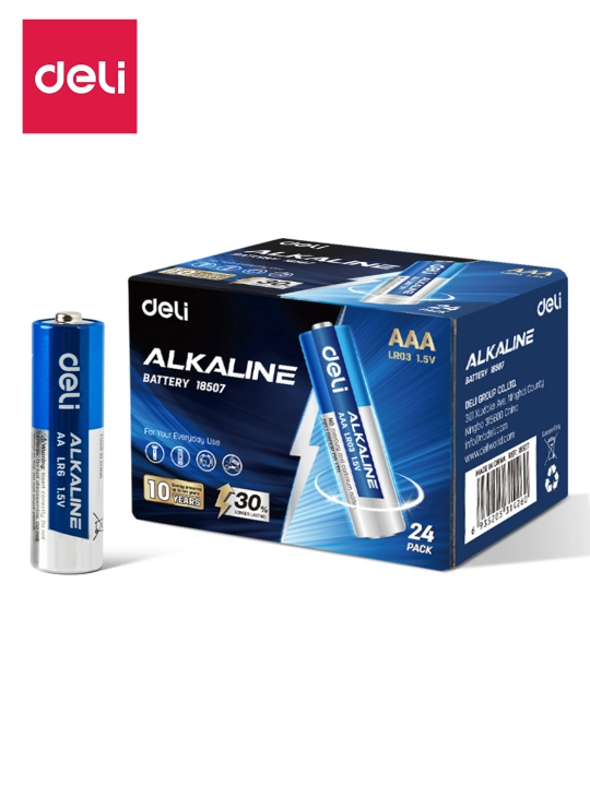 AAA LR03 1,5V batareyalar 4 dona 18507 Deli, 18507 - 