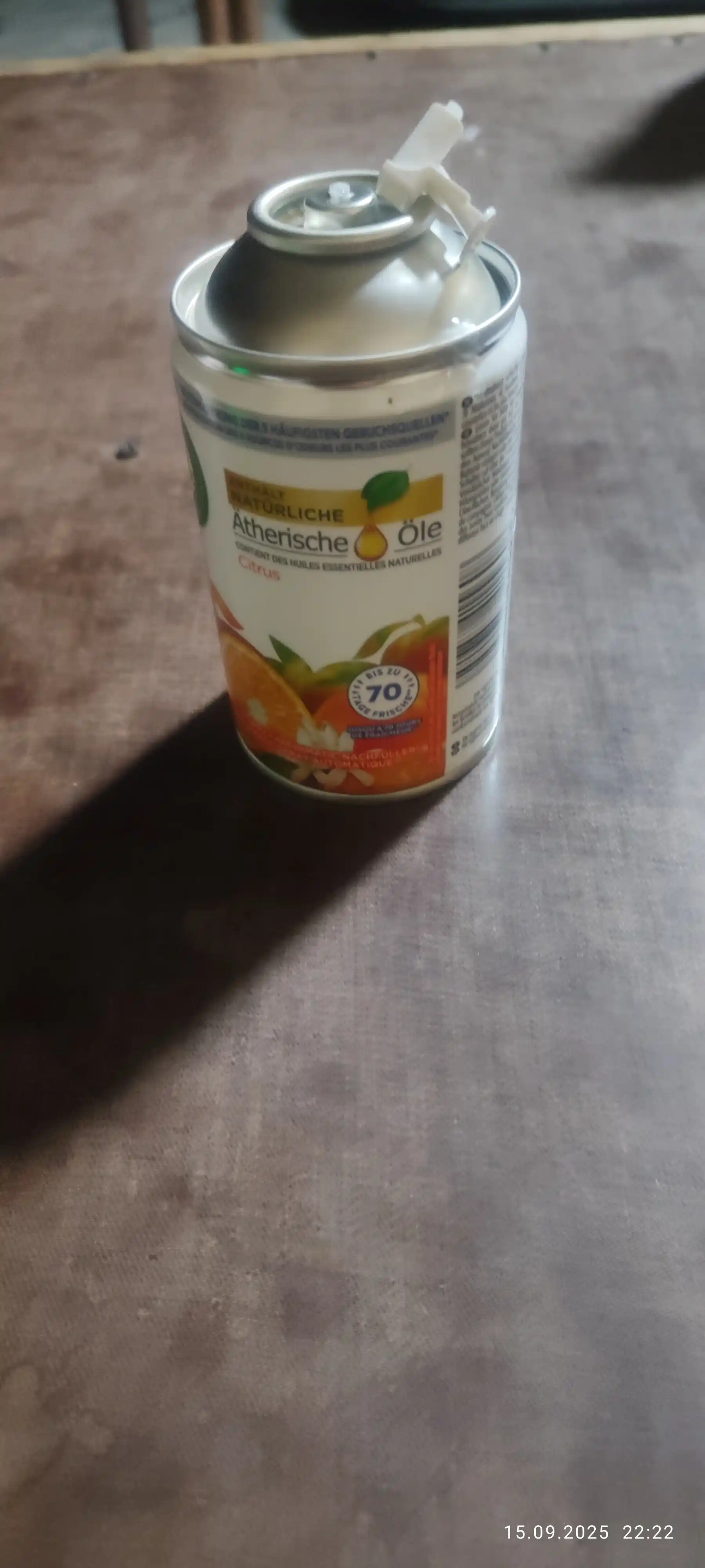 Havo spreyi Air Wick Sitrus aralashmasi uchun almashtirish shishasi, 250 ml