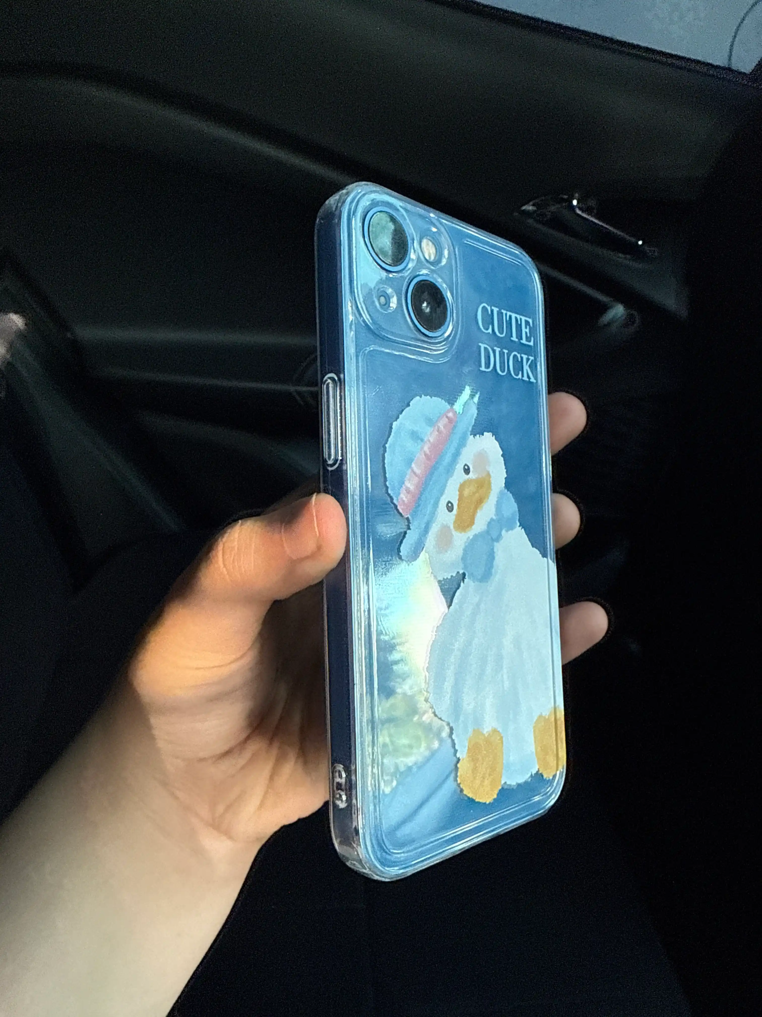 Прозрачный мягкий чехол для iPhone