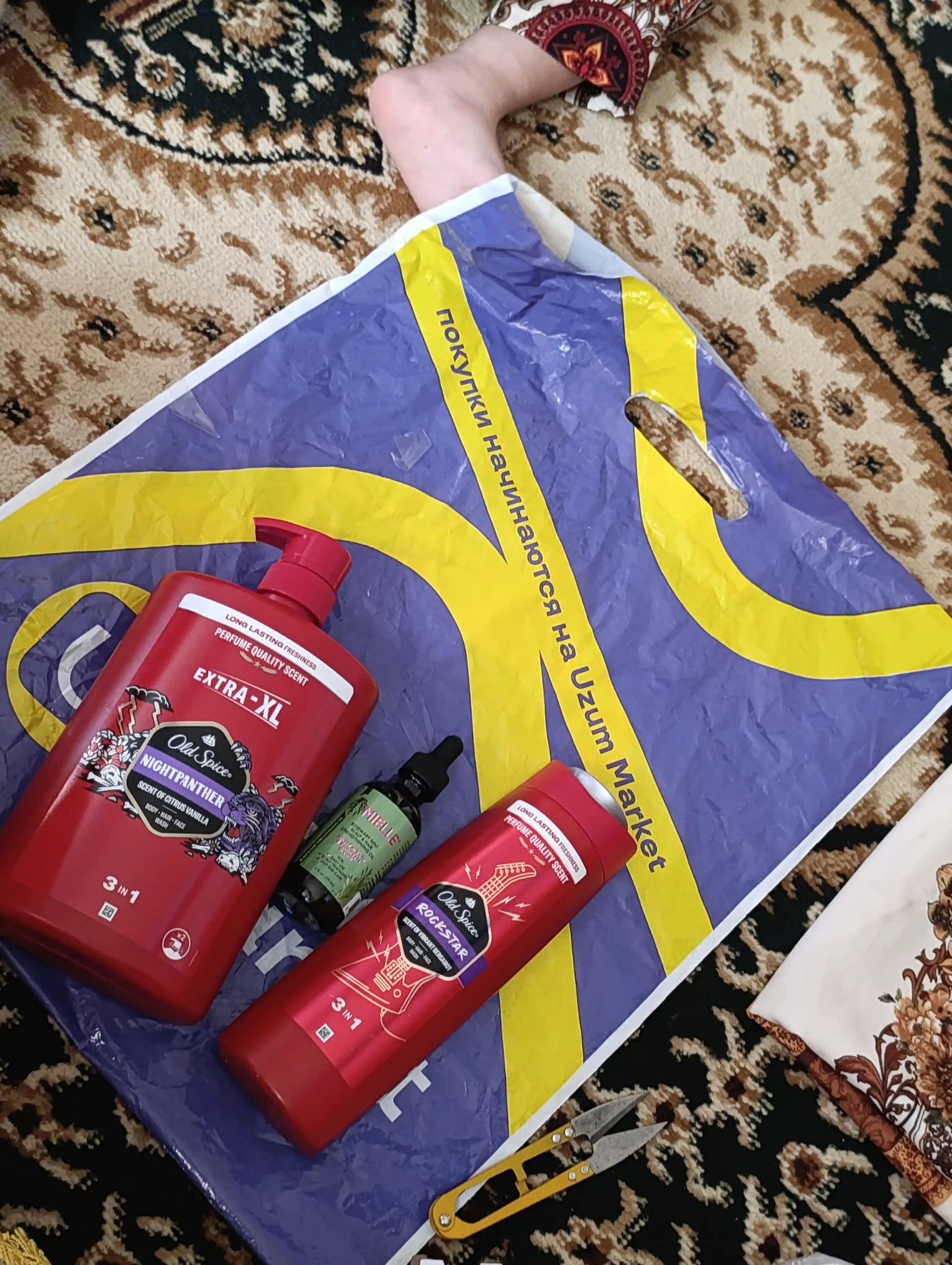 Old Spice гель для душа 3в1 Nightpanther, 1л