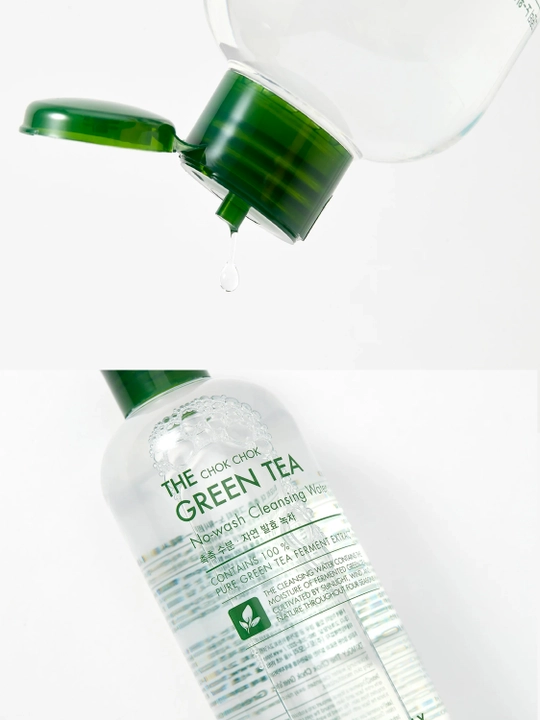 The Chok Chok Green Tea Cleansing Water 300 ml yashil choyli mitsellyar suv