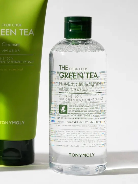 The Chok Chok Green Tea Cleansing Water 300 ml yashil choyli mitsellyar suv