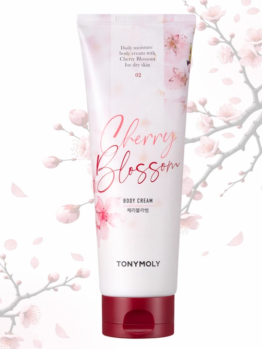 Tana kremi Cherry Blossom Chok Chok Body Cream, 250 ml