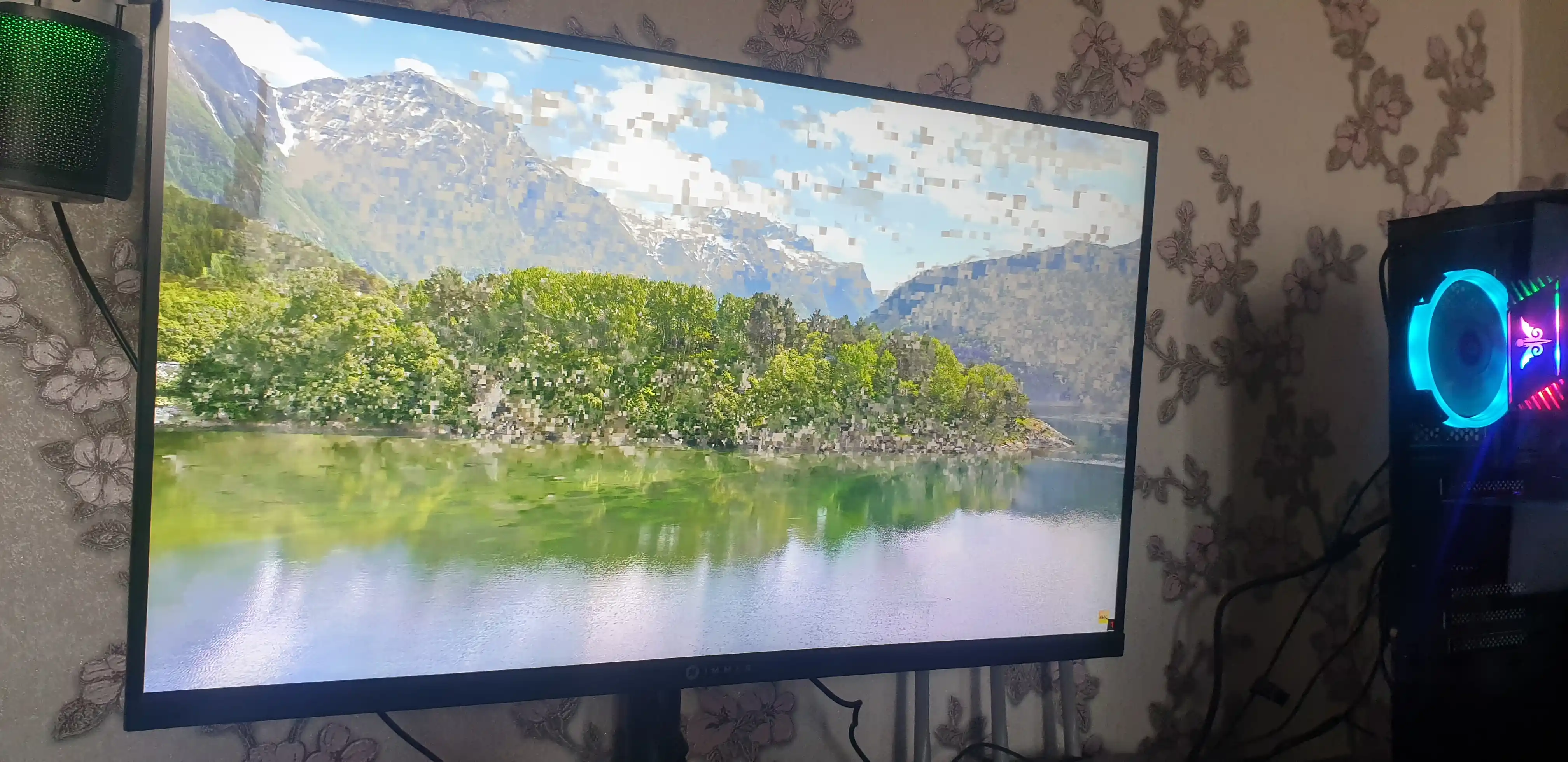 Мониторы IMMER 27 дюймов,плоские,IPS,240Гц,RGB-подсветка,подставка HAS,FHD,HDMI+DP+аудио
