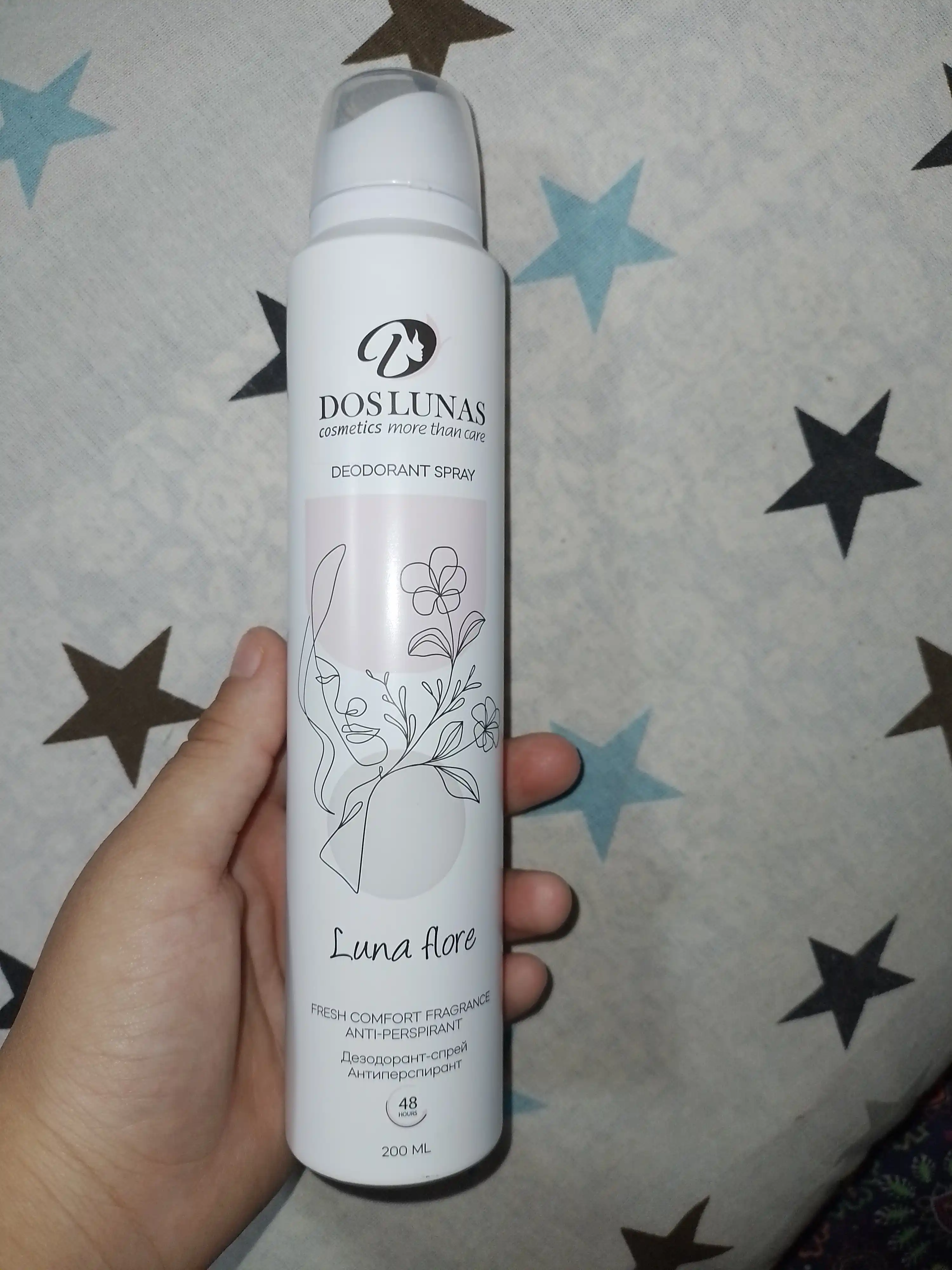 Ayollar uchun dezodorant sprey Doslunas Luna Flore, 200 ml