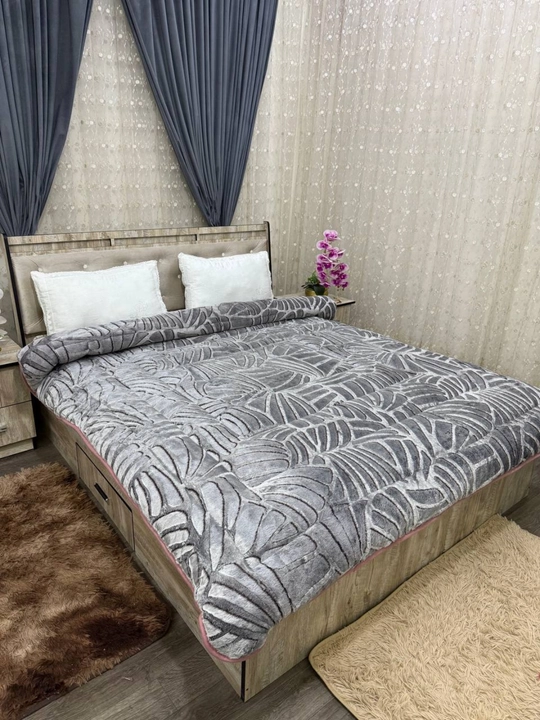 To‘shak va divan uchun adyol, 200 x 230, yumshoq va momiq, ikki kishilik