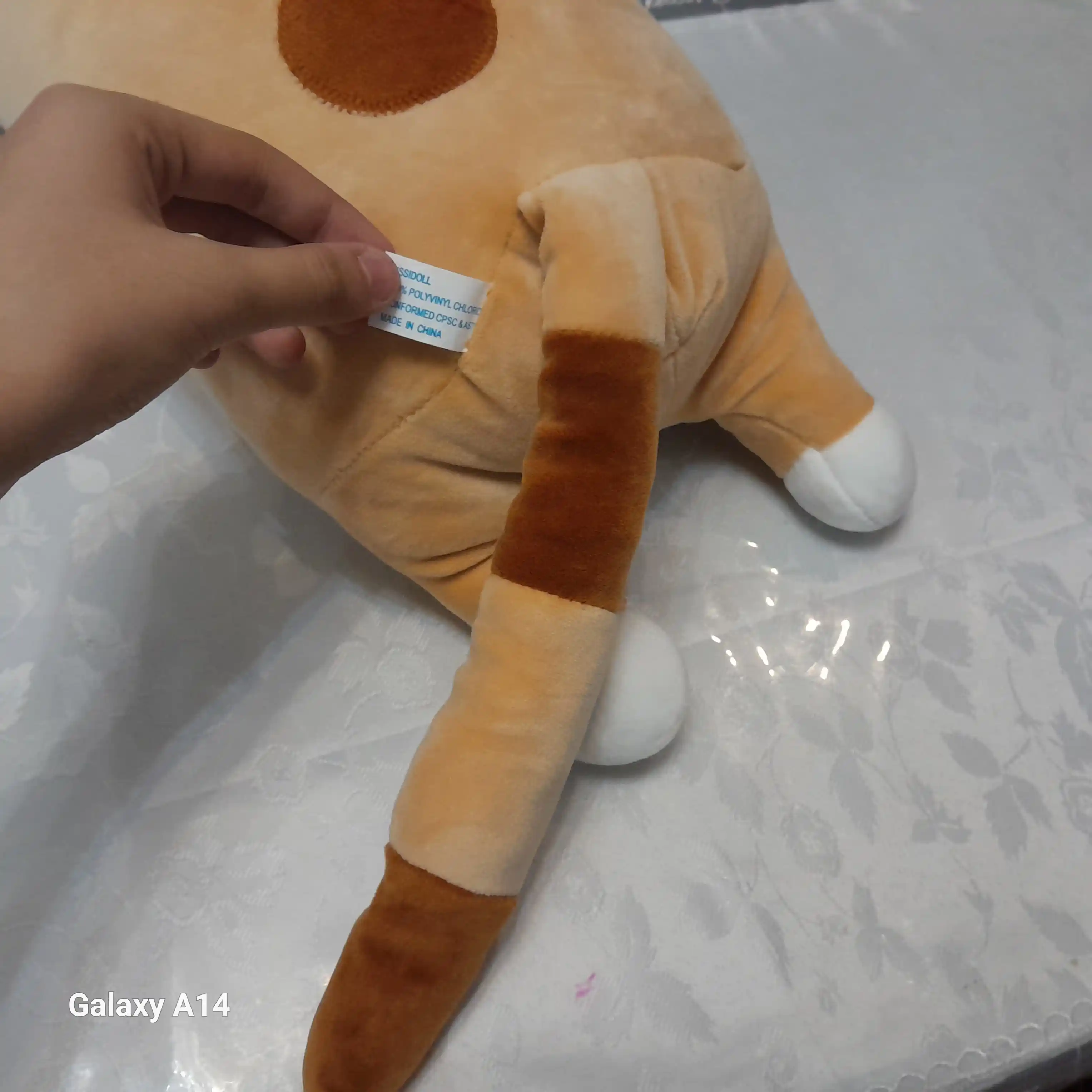 Кот-батон, мягкая игрушка-подушка Cat Loaf, плюшевый