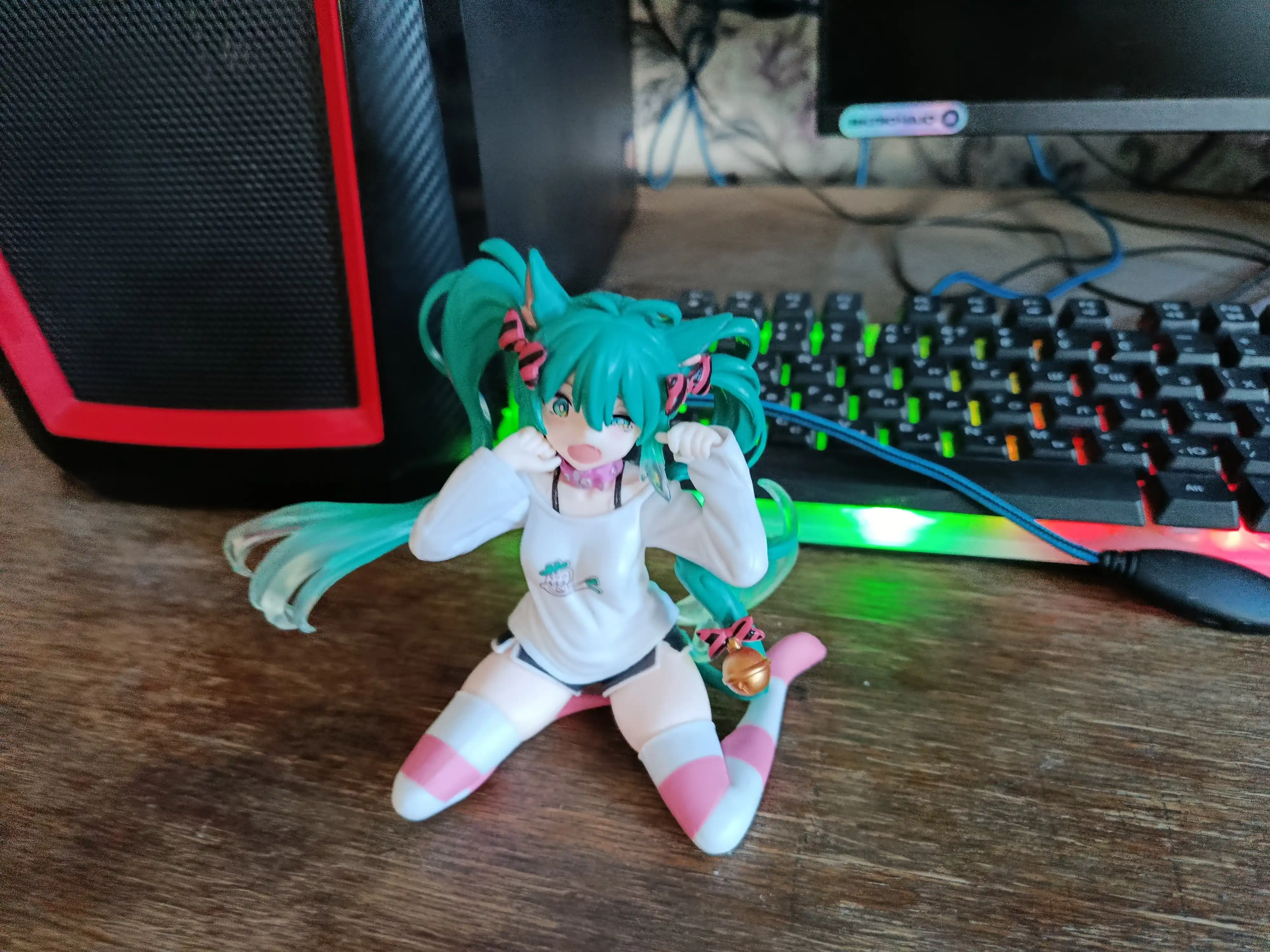 Фигурка Хатсуне Мику / Miku Hatsune кошачье ухо