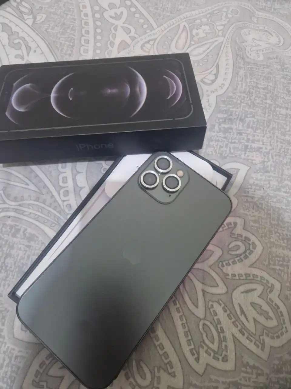 Смартфон Apple iPhone 12 Pro MAX, 128/256 ГБ , SIM+sim, чехол и стекло в подарок