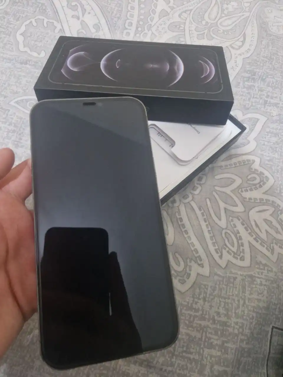 Смартфон Apple iPhone 12 Pro MAX, 128/256 ГБ , SIM+sim, чехол и стекло в подарок