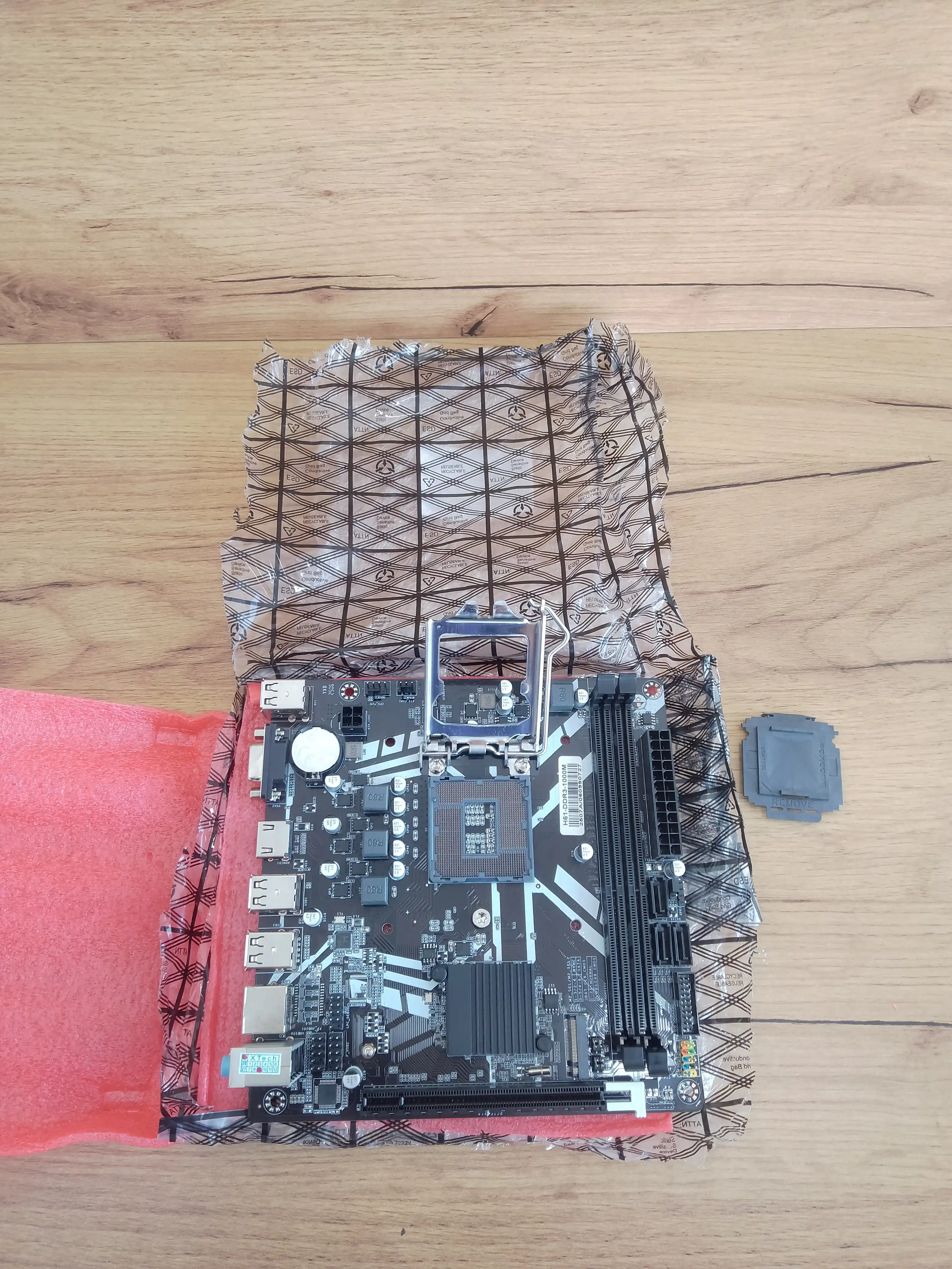 Материнская плата H61 OEM, DDR3, сокет 1155, поддержка M.2 NVME, VGA, HDMI
