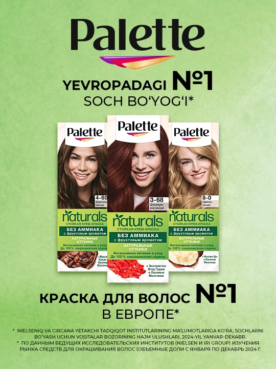 Краска для волос Palette PNC 3-68 краcное Дерево