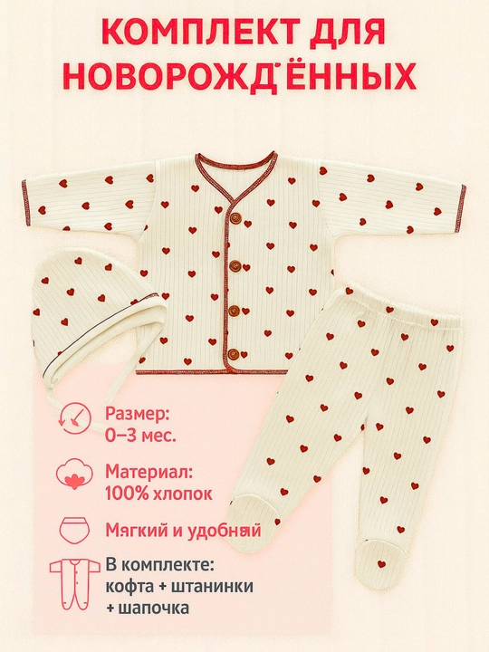 Комплект для новорожденных