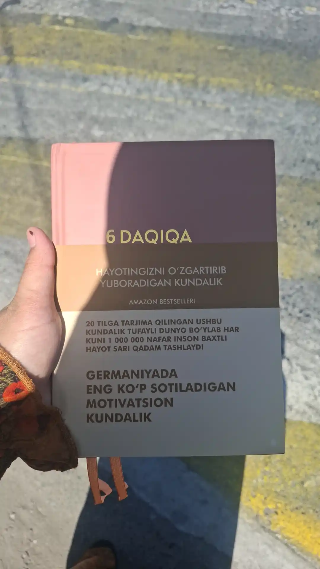 6 daqiqa — motivatsion kundalik