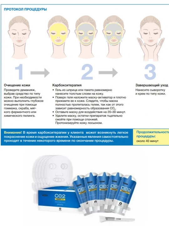 Eclado carboxiterapy Carboxy Therapy CO2 Mask-карбокситерапия для лица, маска для лица