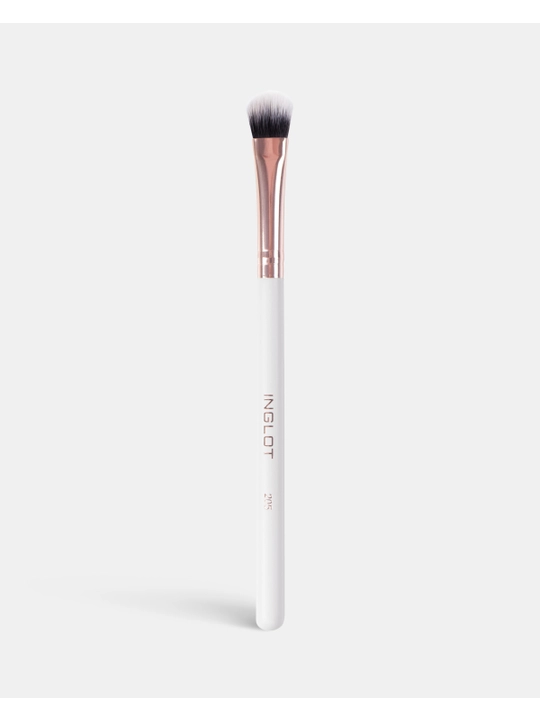 Кисть для макияжа INGLOT плоская для нанесения консилеров и жидких теней MAKEUP BRUSH 205 - 
