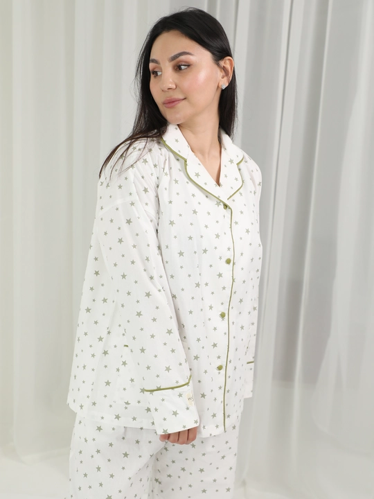 Yurak printli qulay pijama