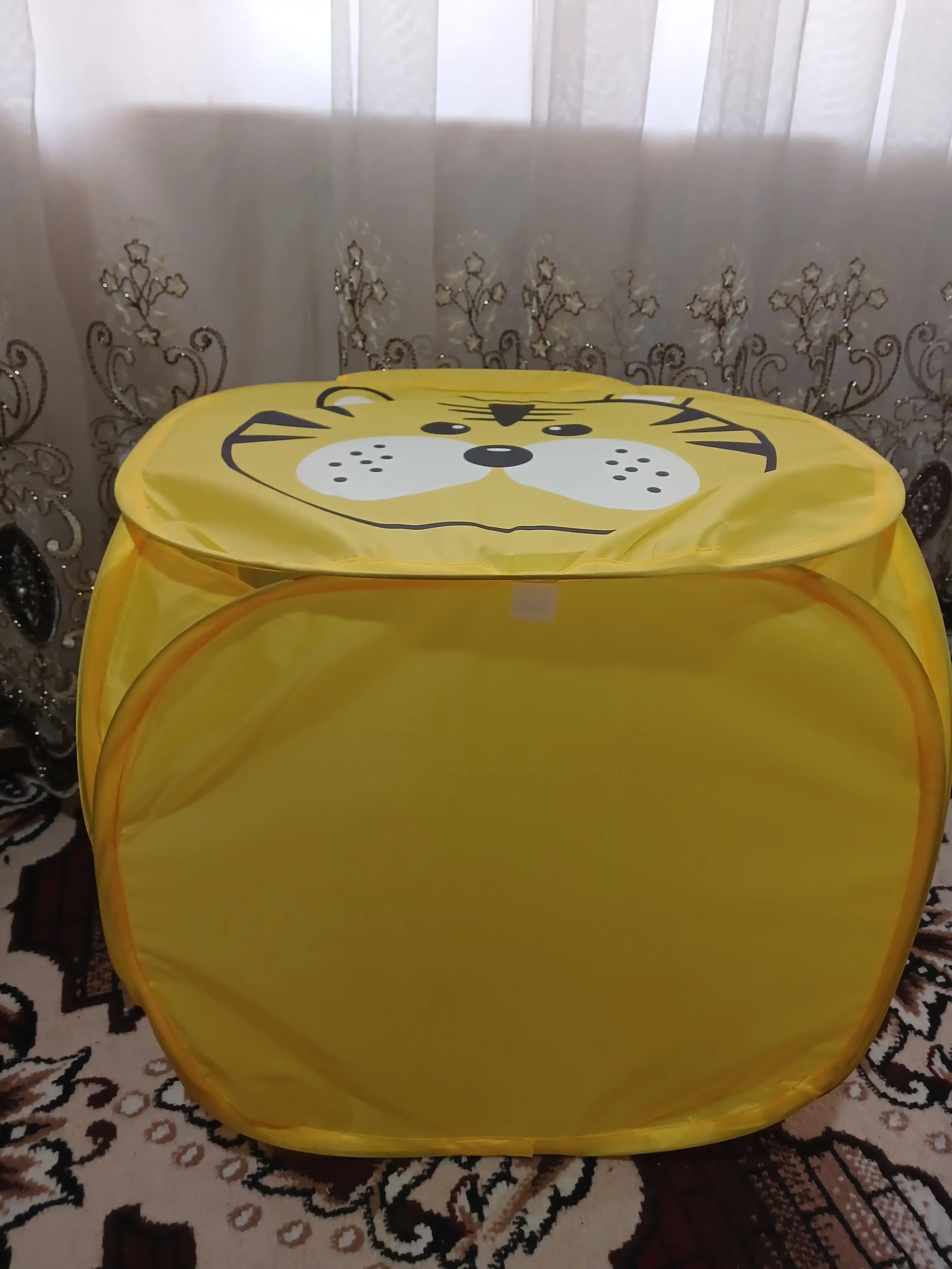 Katta va sigimdor o'yinchoqlar uchun savat, 45 * 45 * 45 sm