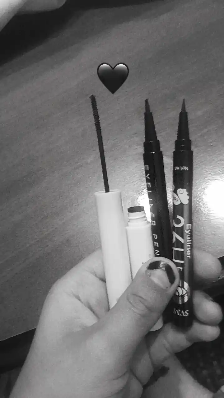Ko‘z pardozi uchun 3 ta 1 hajmli professional to‘plam: kiprik uchun tush, 2 ta flomaster podvodka