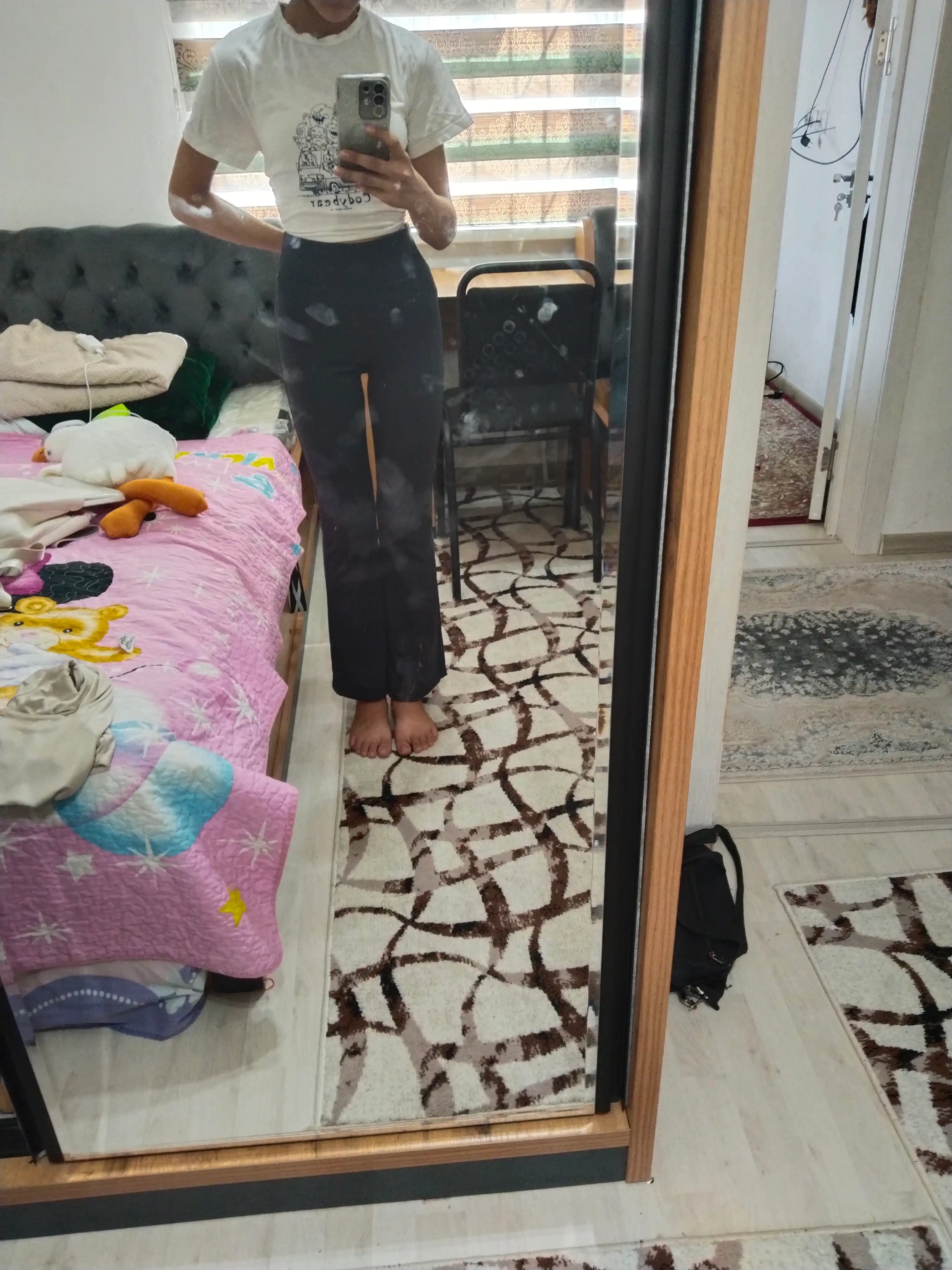 Ayollar sport shimi, elastik paxtali shimlari Saraah,s