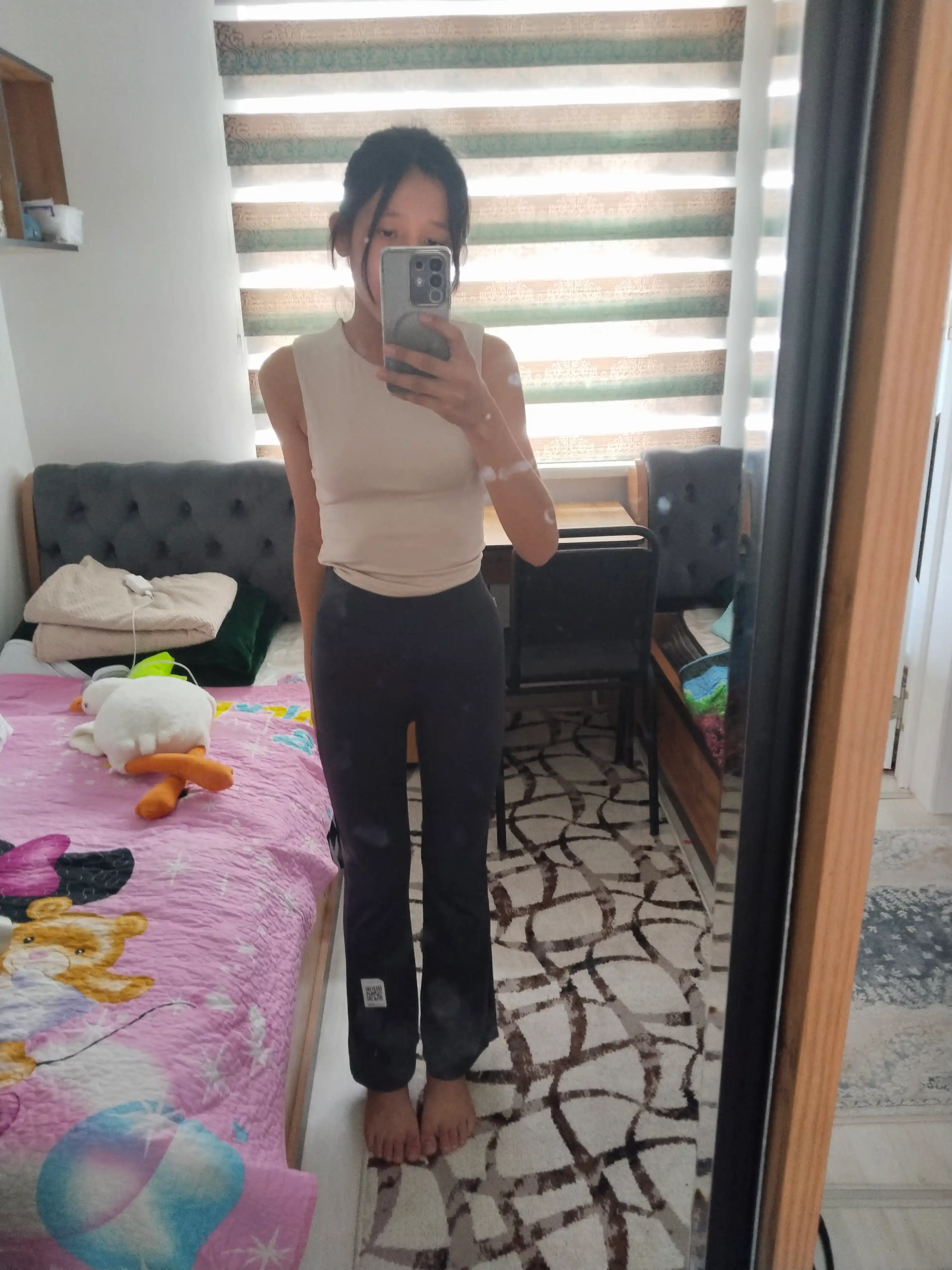 Ayollar sport shimi, elastik paxtali shimlari Saraah,s
