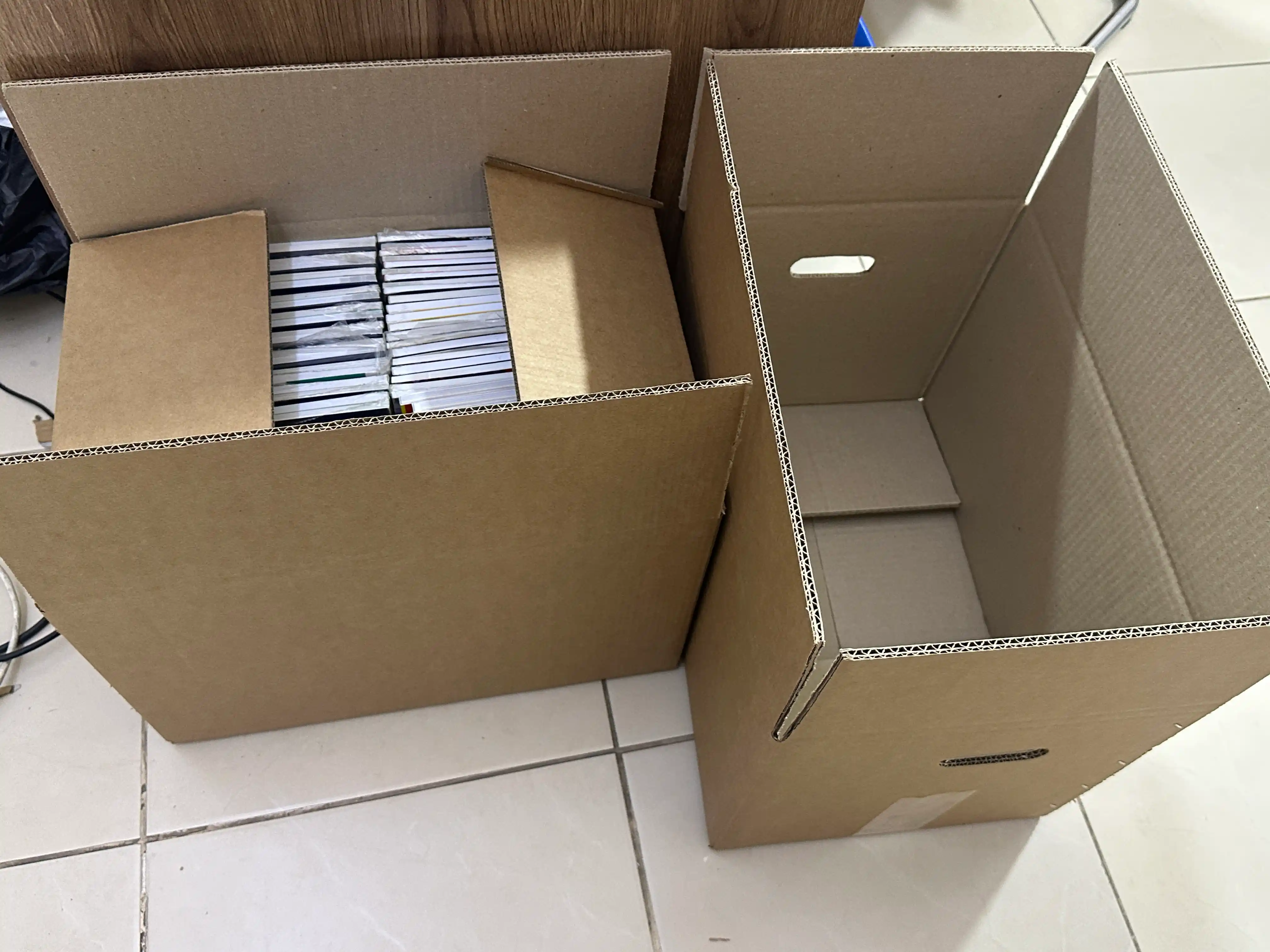 5 слойные коробки 45×30×30 см, с ручками, для переезда, хранения, маркетплейсов 3,5,10 шт