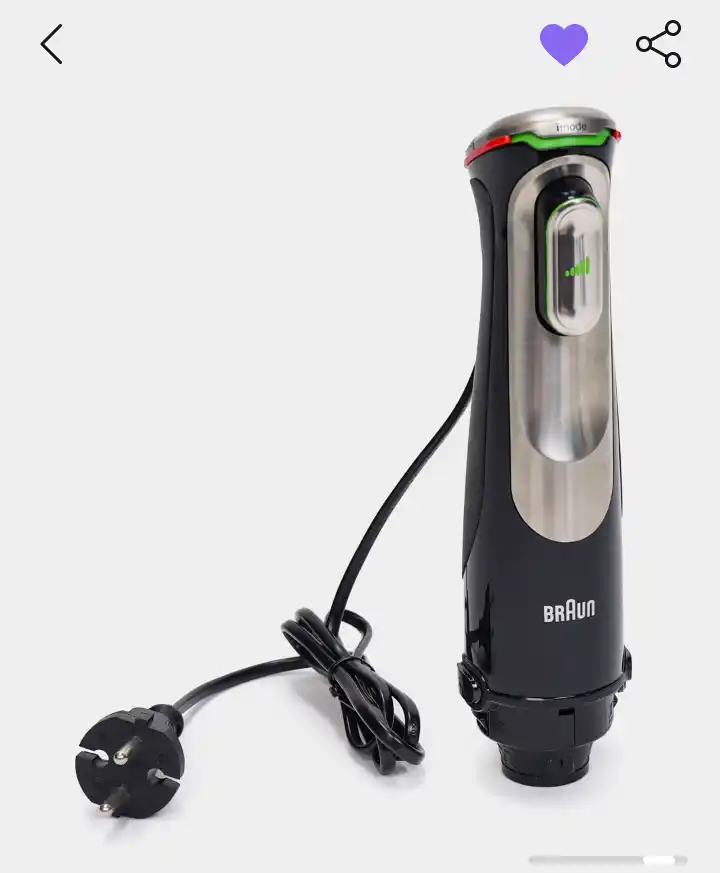 Qo'l blеnder Braun MultiQuick 9 MQ9147, 1200 Vt