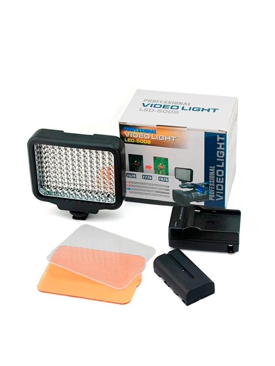 Накaмерный LED свет PowerPlant LED‑5009