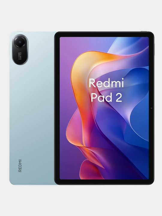 Planshet Redmi Pad 2 4G,11" IPS LCD, QHD 90Hz, 9000 mA/s, tez zaryadlash 18 Vt, 1 уil kafolat
