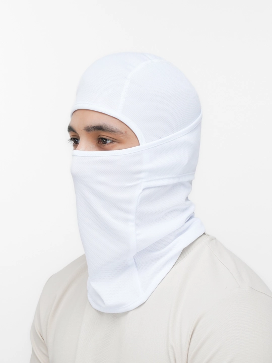 Yuz va boshni himoya qilish uchun qora niqob, bahor-yoz, nafas oluvchi mototsikl uchun