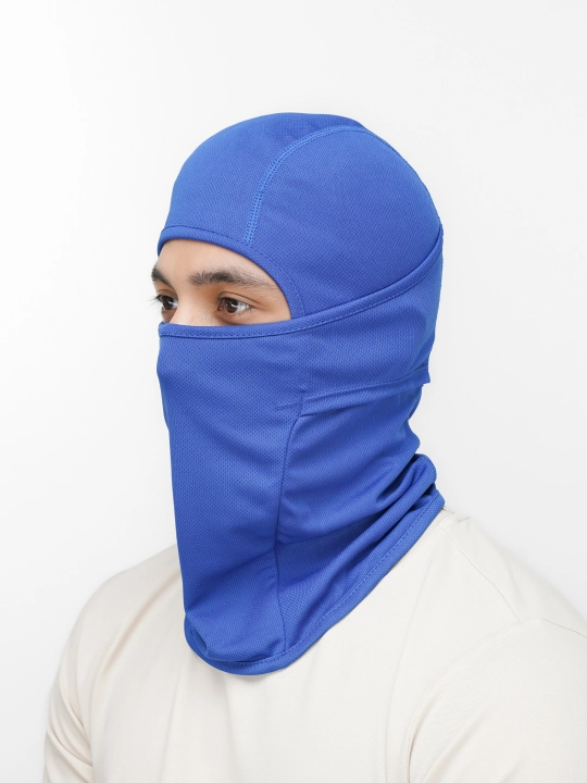 Yuz va boshni himoya qilish uchun qora niqob, bahor-yoz, nafas oluvchi mototsikl uchun