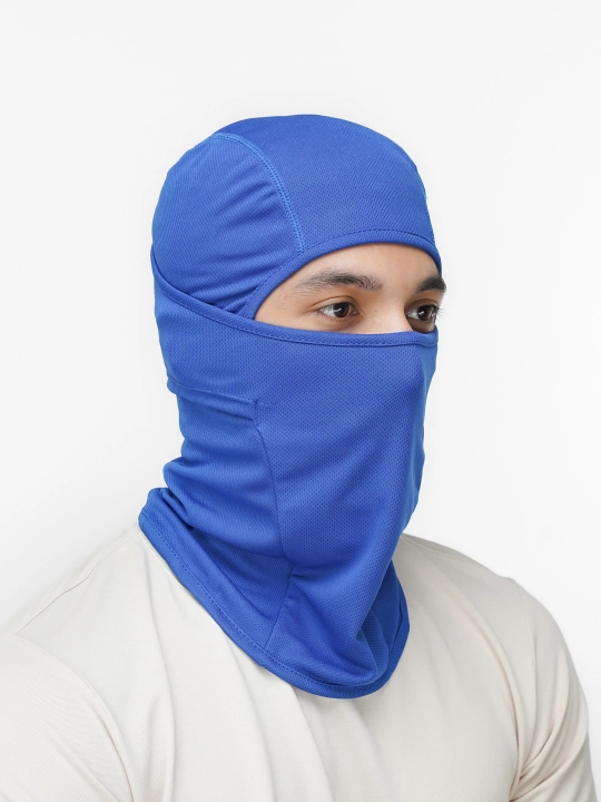 Yuz va boshni himoya qilish uchun qora niqob, bahor-yoz, nafas oluvchi mototsikl uchun