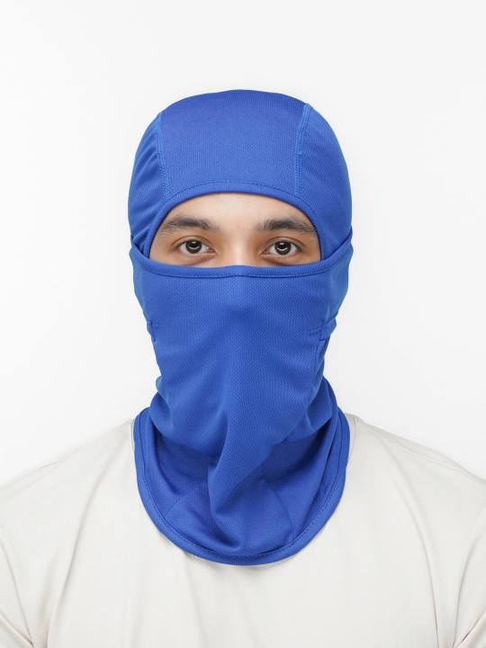 Yuz va boshni himoya qilish uchun qora niqob, bahor-yoz, nafas oluvchi mototsikl uchun