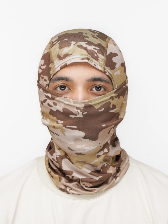 Yuz va boshni himoya qilish uchun qora niqob, bahor-yoz, nafas oluvchi mototsikl uchun