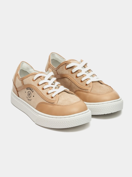 HERMES, женские кроссовки  из кожи, для осеннего сезона, размеры 36-40 - 
