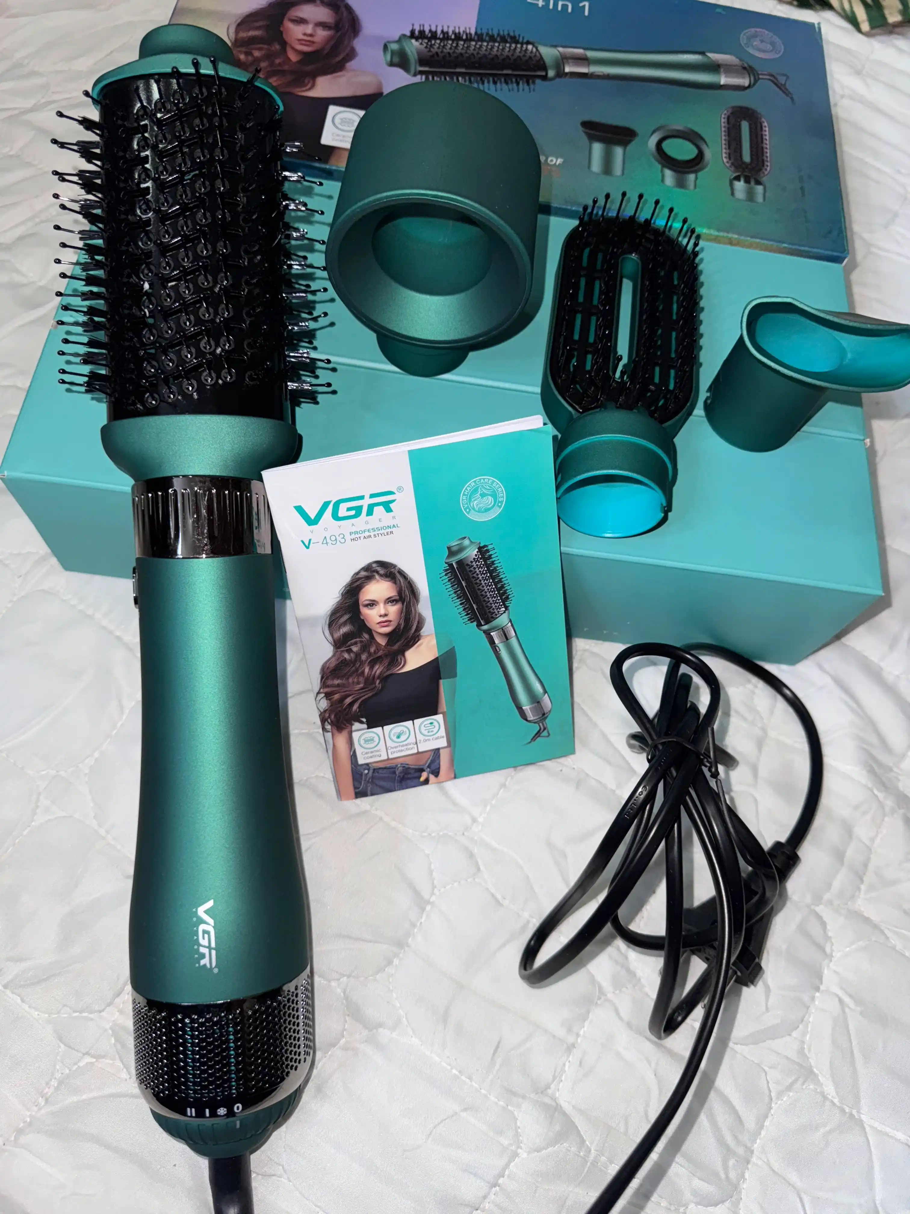Professional soch quritgich VGR V-493 fen taroq 4 tasi 1 da, keramik qoplamali