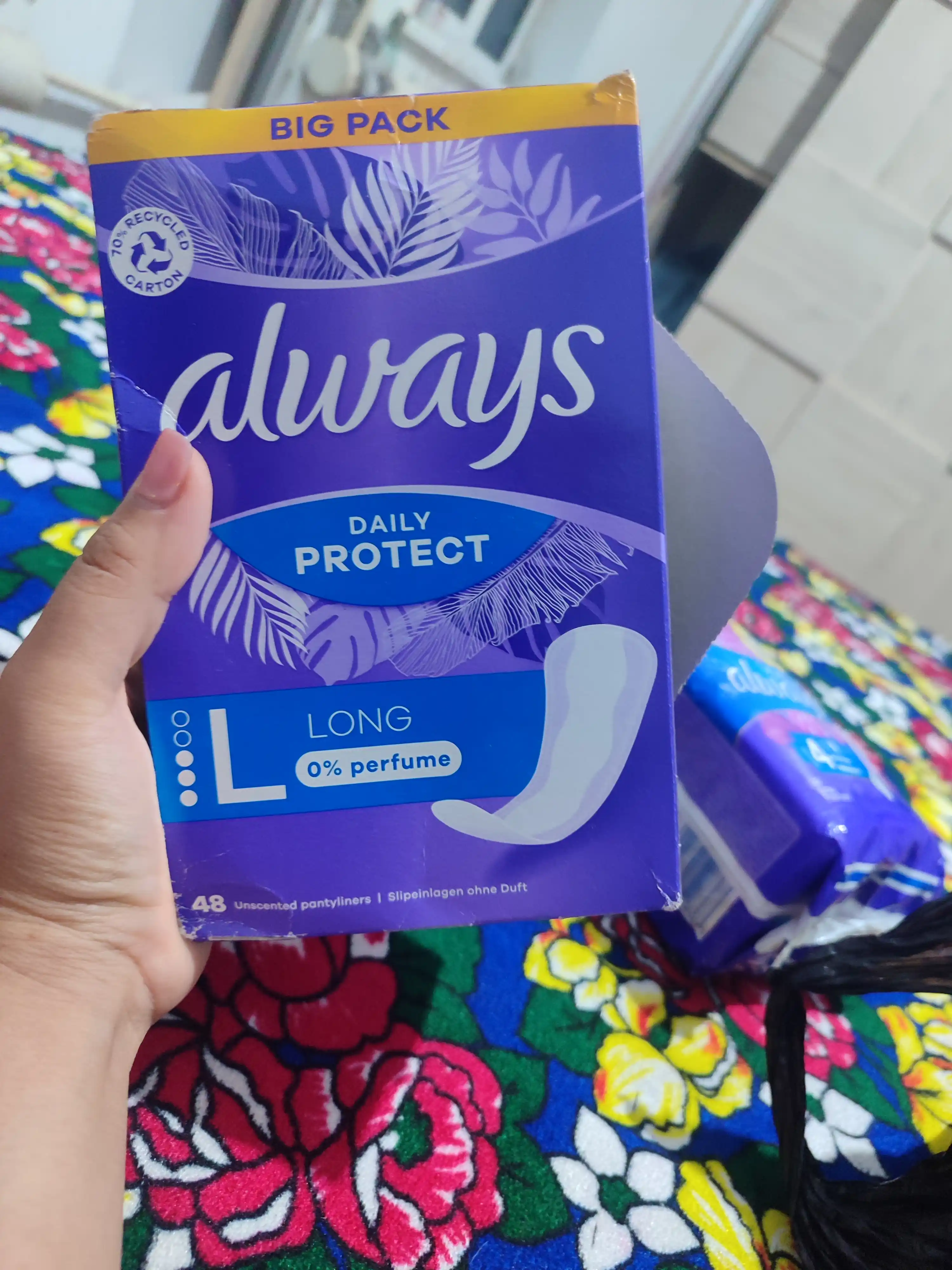 Kundalik gigienik prokladkalar Always Extra Protect Large Fresh, 48 dona