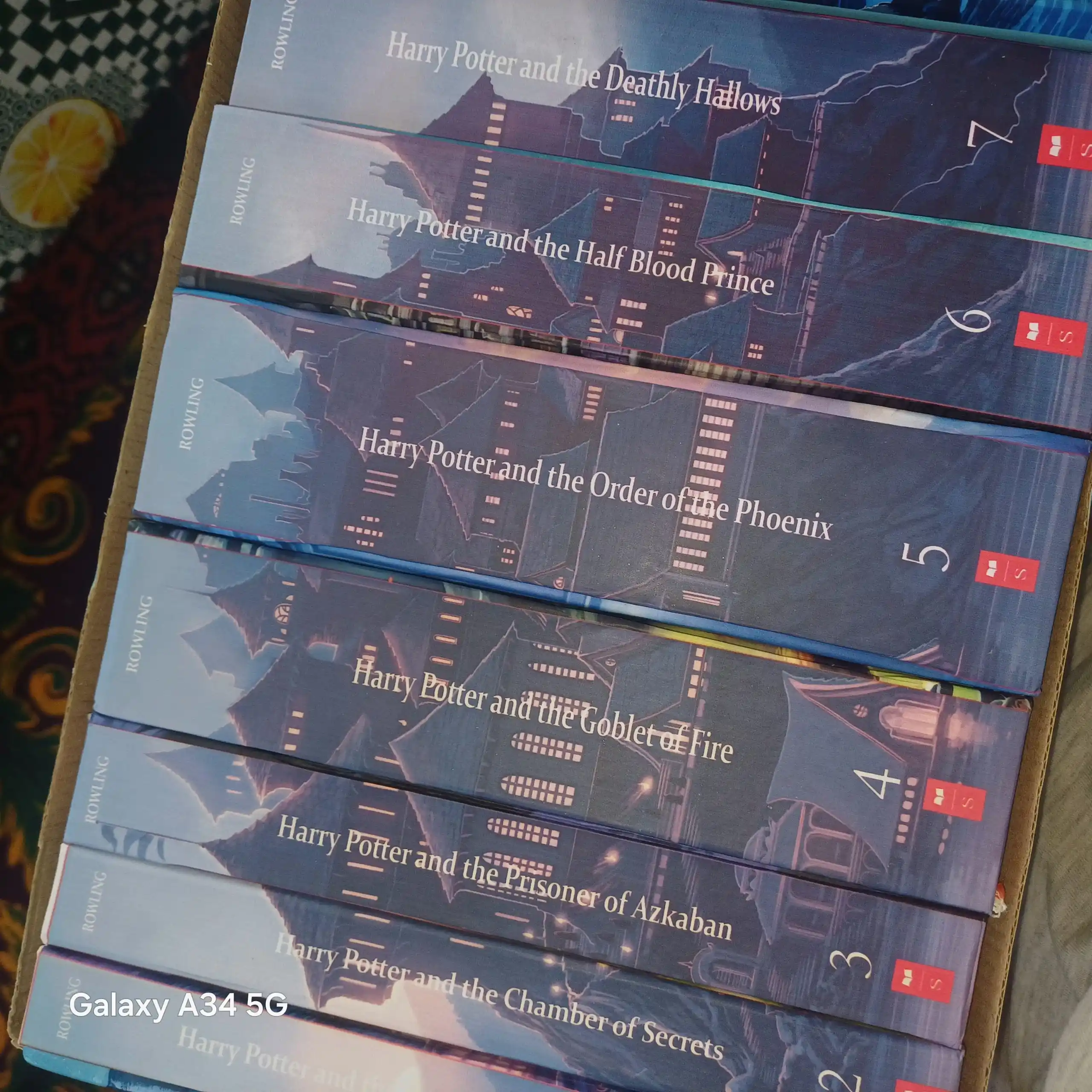 Harry Potter Complete Book Series in English. Special Edition Boxed Set by J.K. Rowling