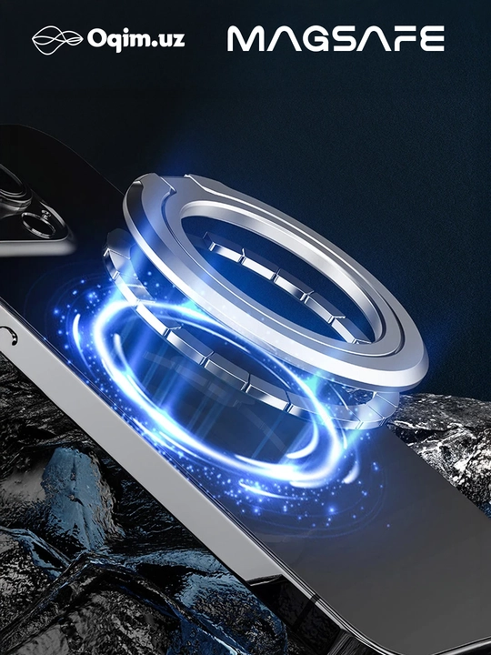 Magsafe, Telefon stend, Smartfon ushlagichi yig'iladigan Popsocket Smartfon Kumush