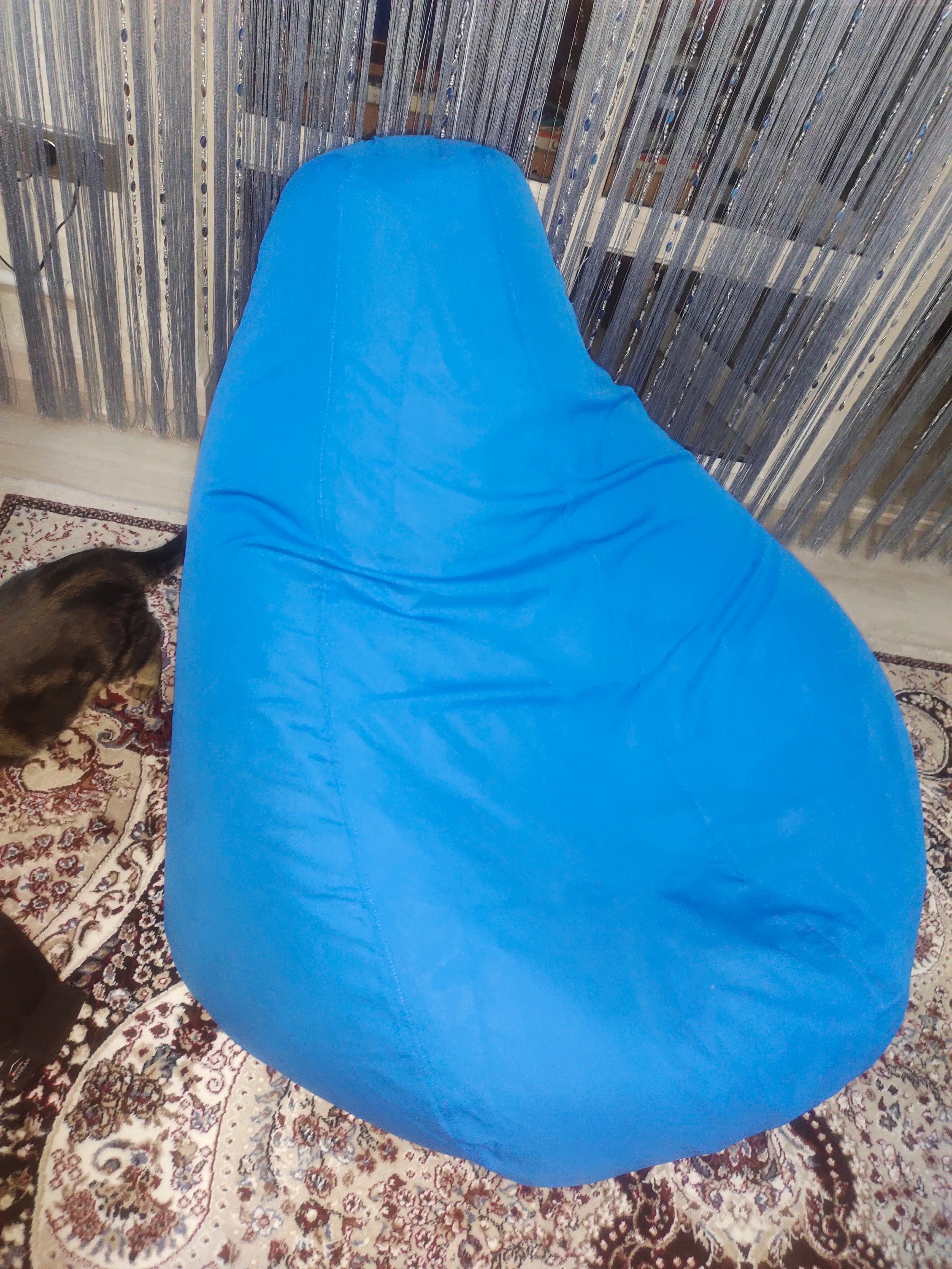 Katta o'lchamli kreslo qopchasi binbeg, XXXXL, gabardin materialidan tayyorlangan