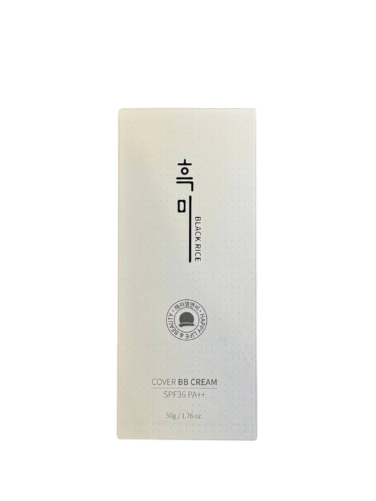 Увлажняющий BB-крем с экстрактом чёрного риса Cover BB Cream SPF 36 PA++ Black Rice - 