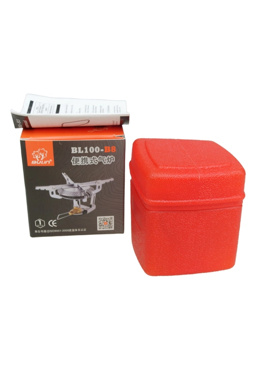 Gaz plitasi Bulin BL100-B8-A, turistik, kuchli, piezo yoqilgichli