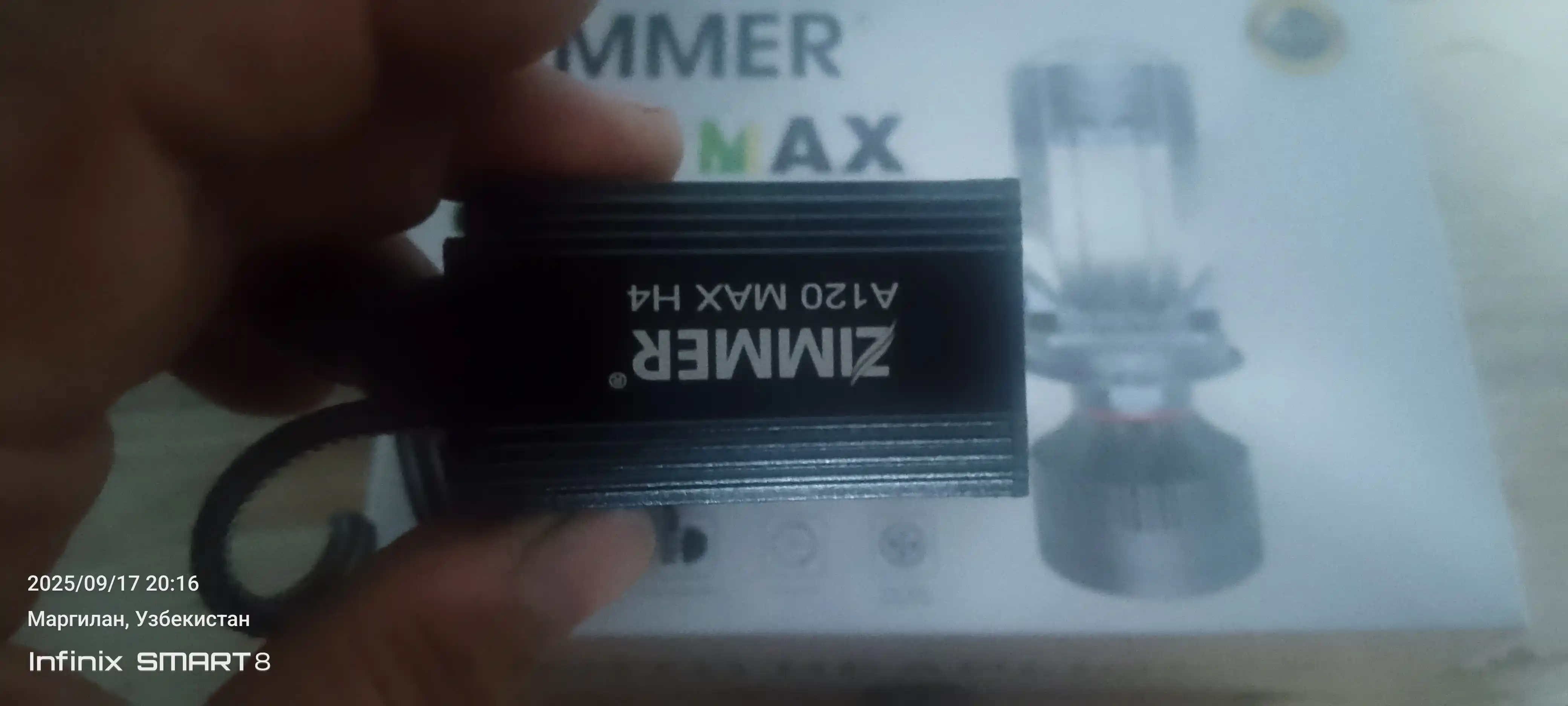 ZIMMER A120 MAX LED — автомобильная LED лампа 120W H4