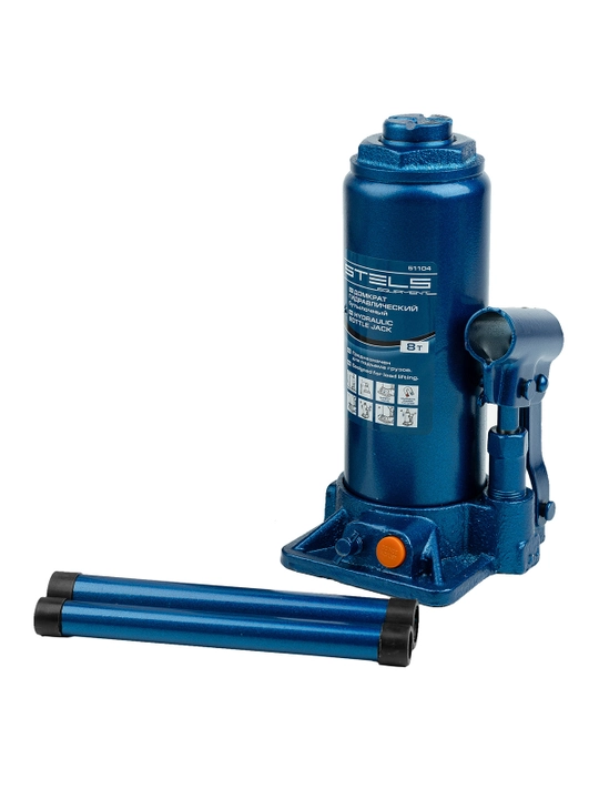 Shisha gidravlik domkrat STELS, 8 t, 230-457 mm, 51104 - 