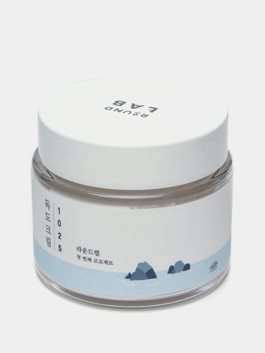 Seramid va dengiz suvi bilan namlantiruvchi "Round Lab 1025 Dokdo" kremi, 80 ml