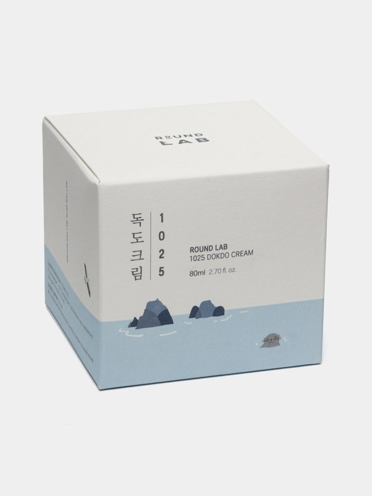 Seramid va dengiz suvi bilan namlantiruvchi "Round Lab 1025 Dokdo" kremi, 80 ml - 