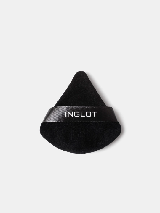 Аппликатор INGLOT пуховка для рассыпчатой пудры и бейкинга Triangular Makeup Applicator - 
