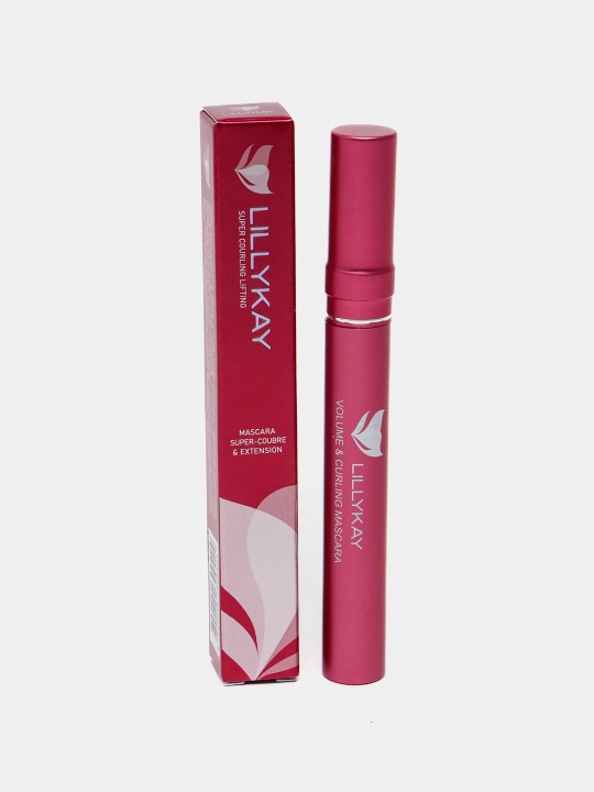 Туш для ресниц Lillykay SuperCurling Mascara Gold/Red – объем и изгиб