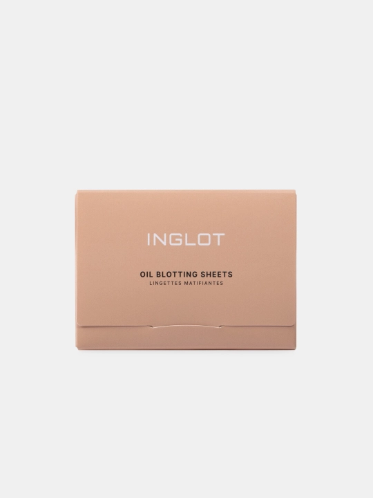 Yuz uchun matlovchi salfetkalar INGLOT Oil Blotting Sheets, 50 dona, shimib oluvchi